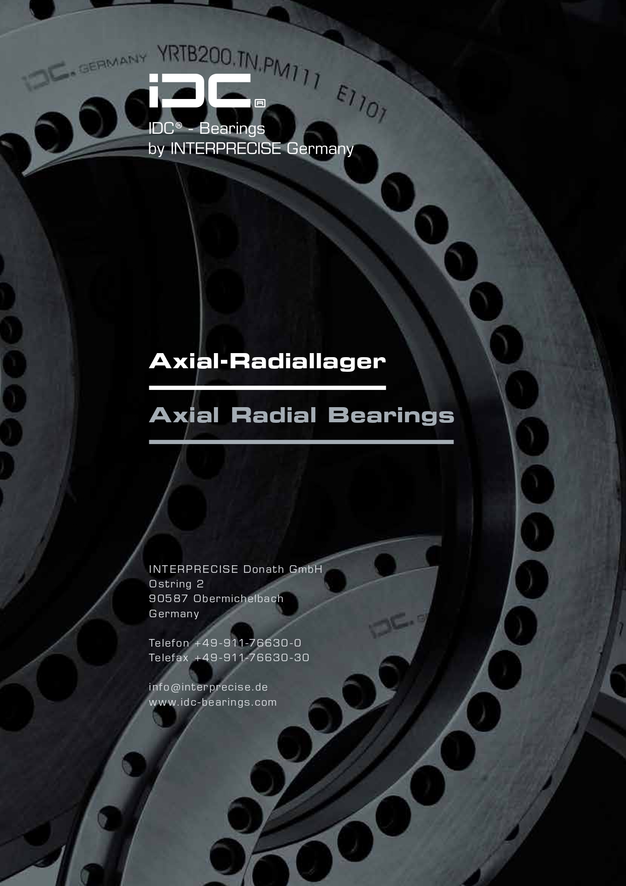 Радиально-упорные подшипники IDC