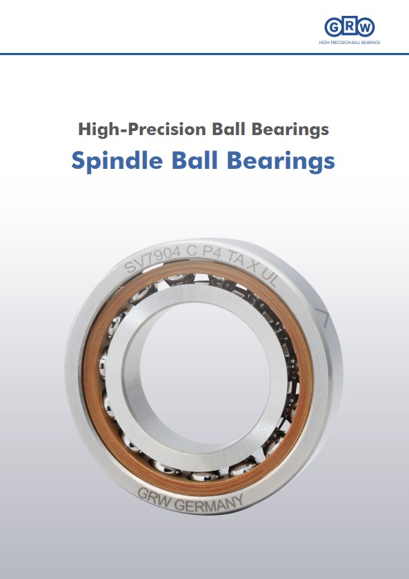 Шпиндельные шарикоподшипники GRW