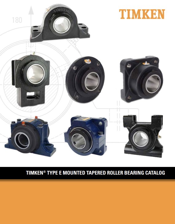 Конические роликоподшипники типа Е TIMKEN