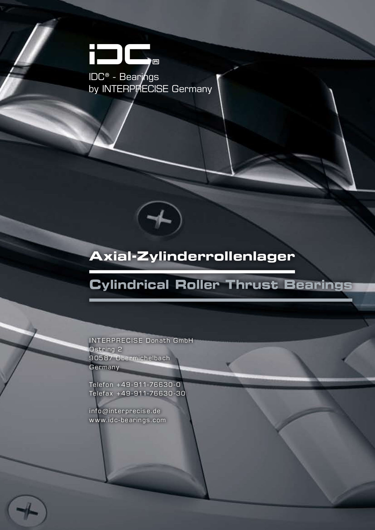 Упорные цилиндрические роликоподшипники IDC