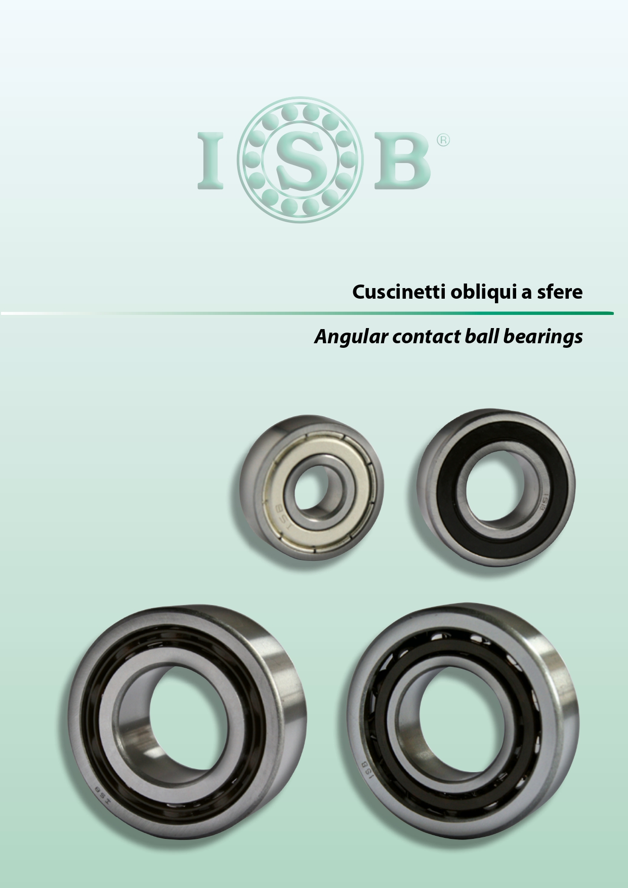 Радиально-упорные шарикоподшипники ISB