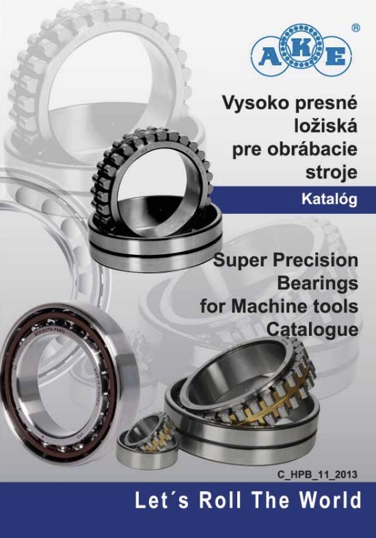 Высокоточные подшипники для обрабатывающих станков AKE
