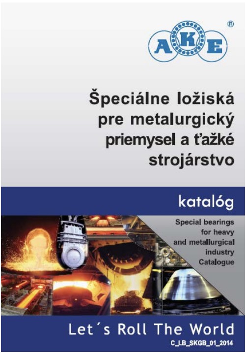 Специальные подшипники для металлургической промышленности и тяжёлого машиностроения AKE