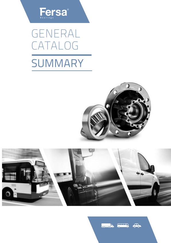 Общая сводка по каталогу FERSA