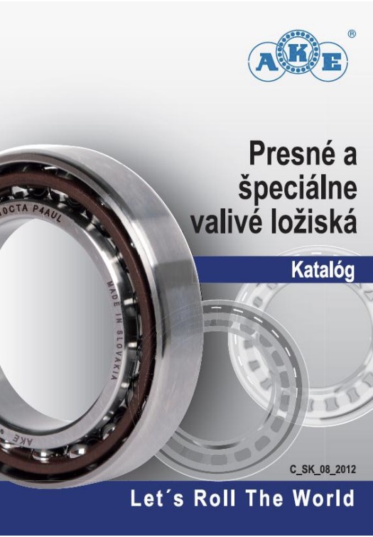 Точные и специальные подшипники качения AKE