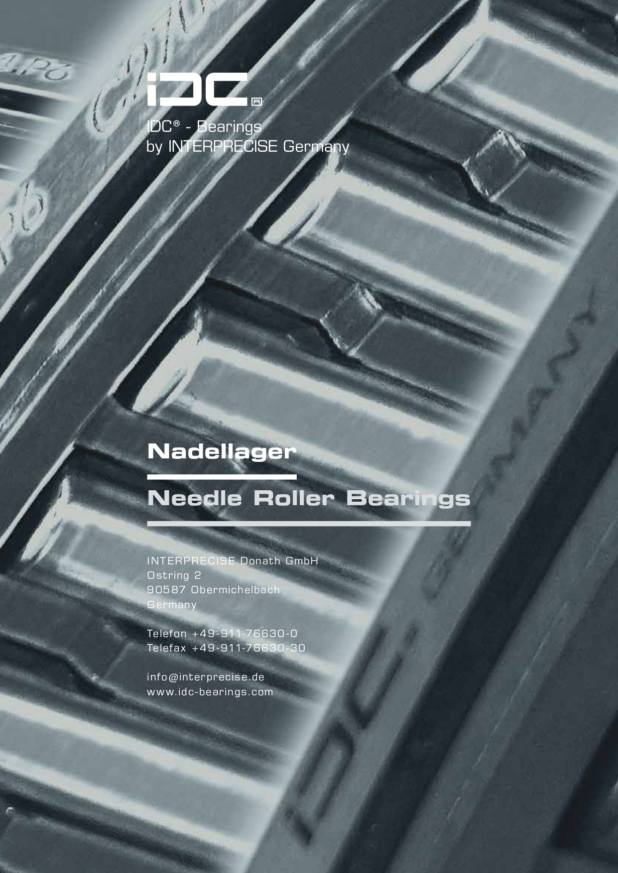 Игольчатые роликоподшипники IDC