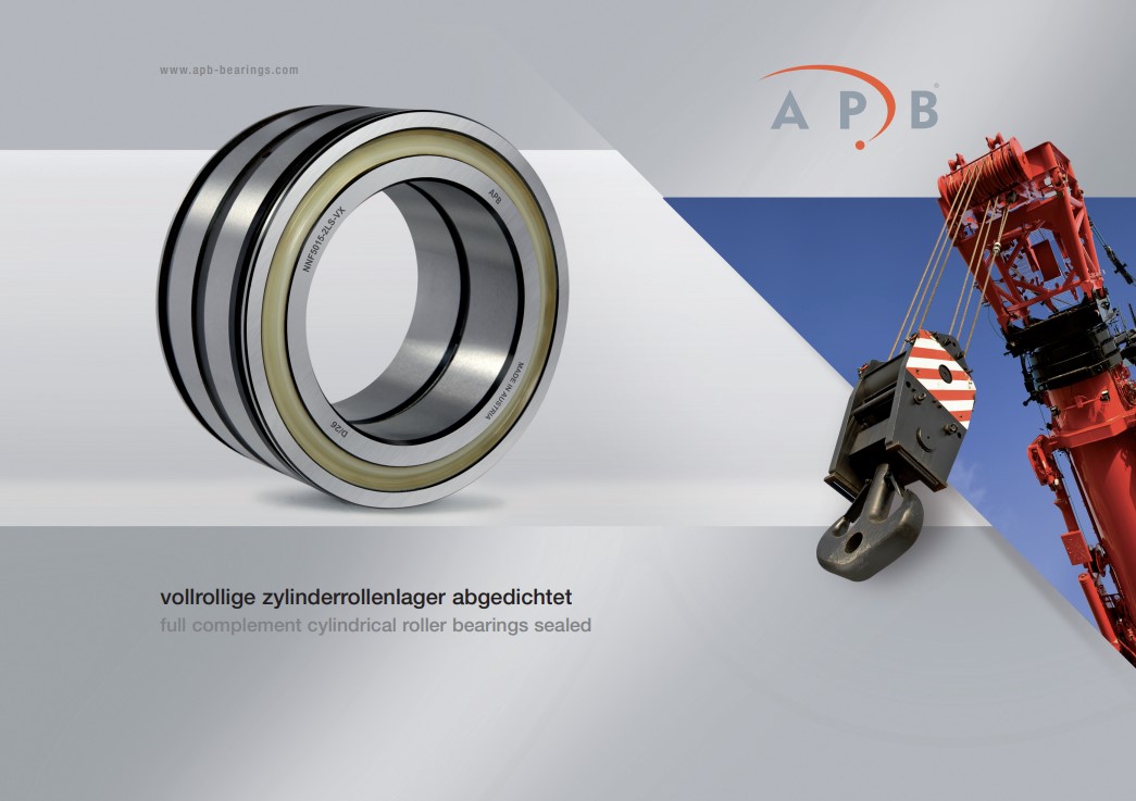 Бессепараторные подшипники с уплотнениями APB