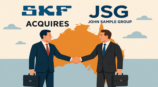 SKF покупает австралийскую компанию John Sample Group (JSG)
